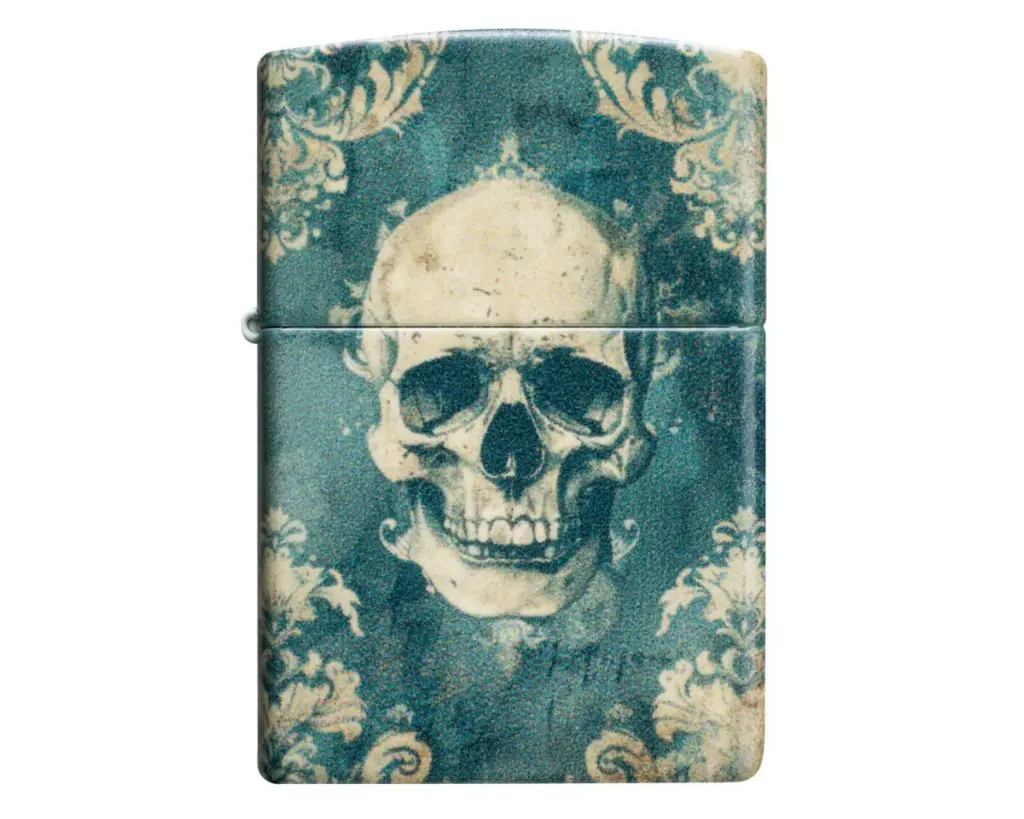 Lighter Zippo Spooky Skulls Design
