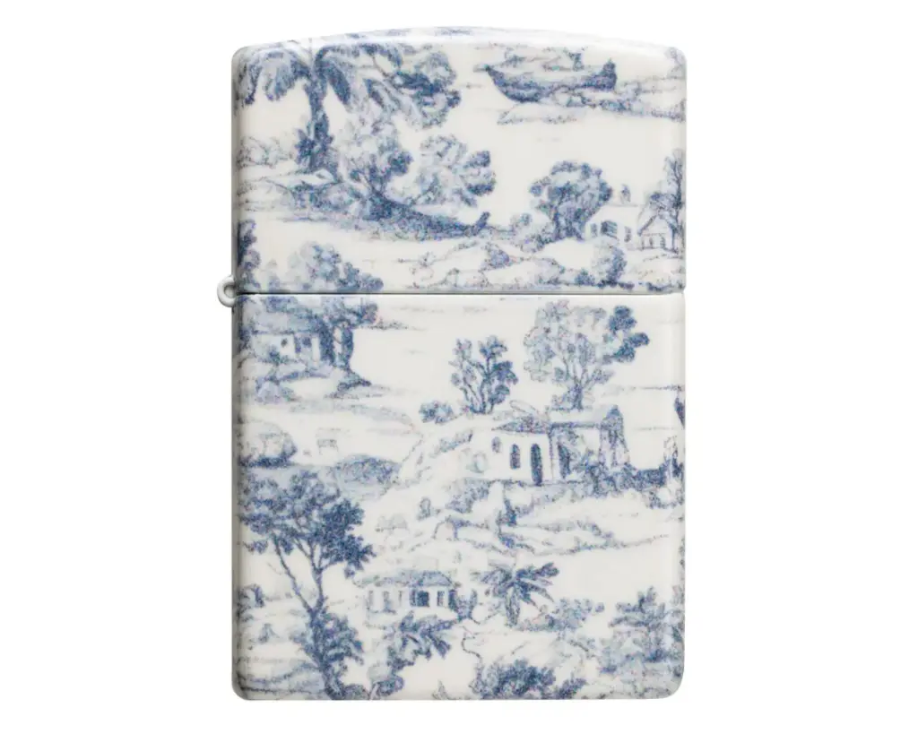 Lighter Zippo Landscape Pattern Design