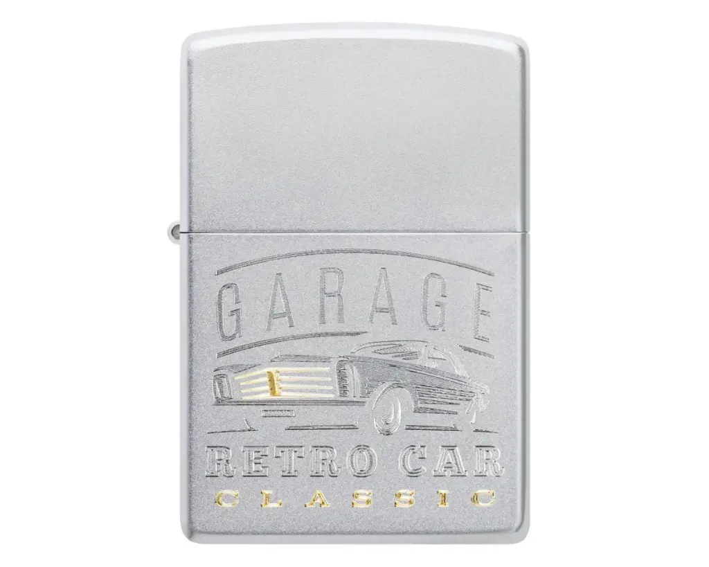 Aansteker Zippo Retro Garage Design