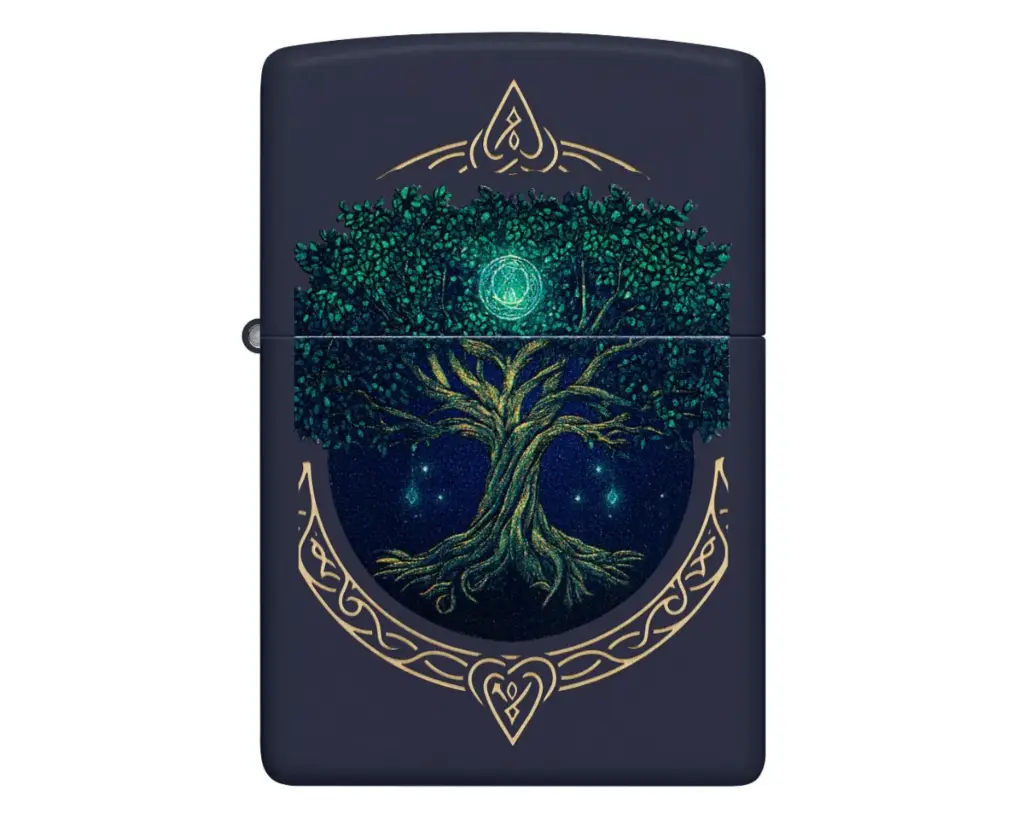 Briquet Zippo Tree of Life Design