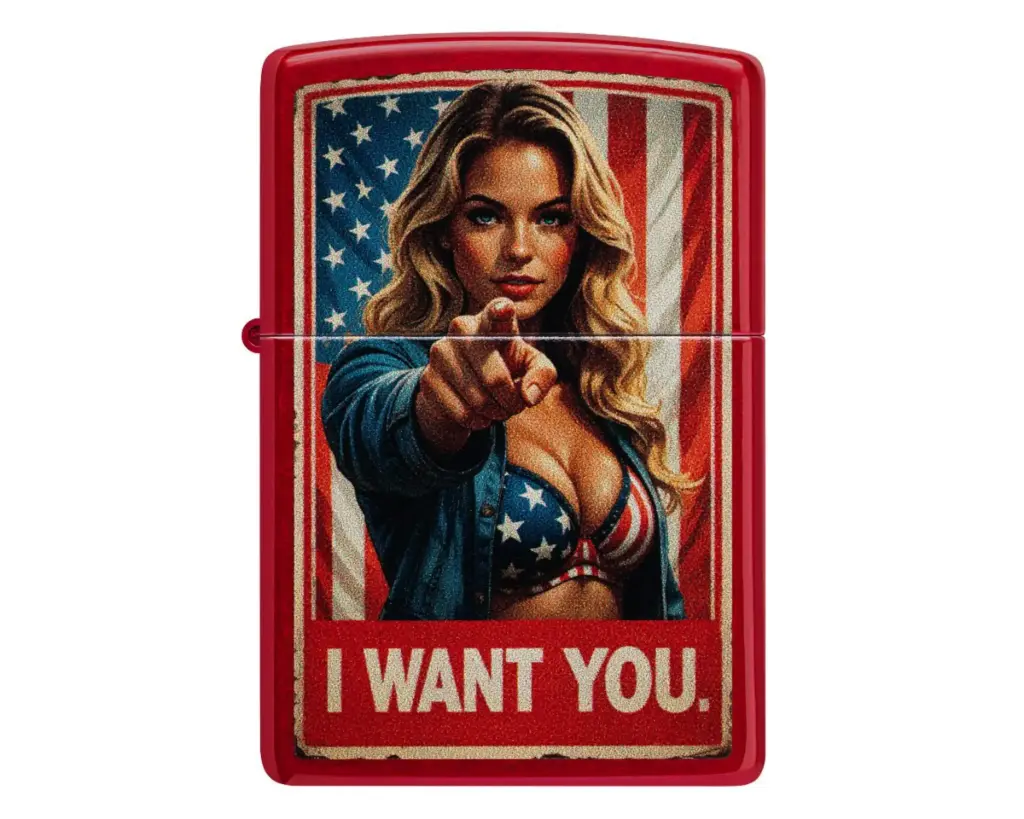 Briquet Zippo I want you