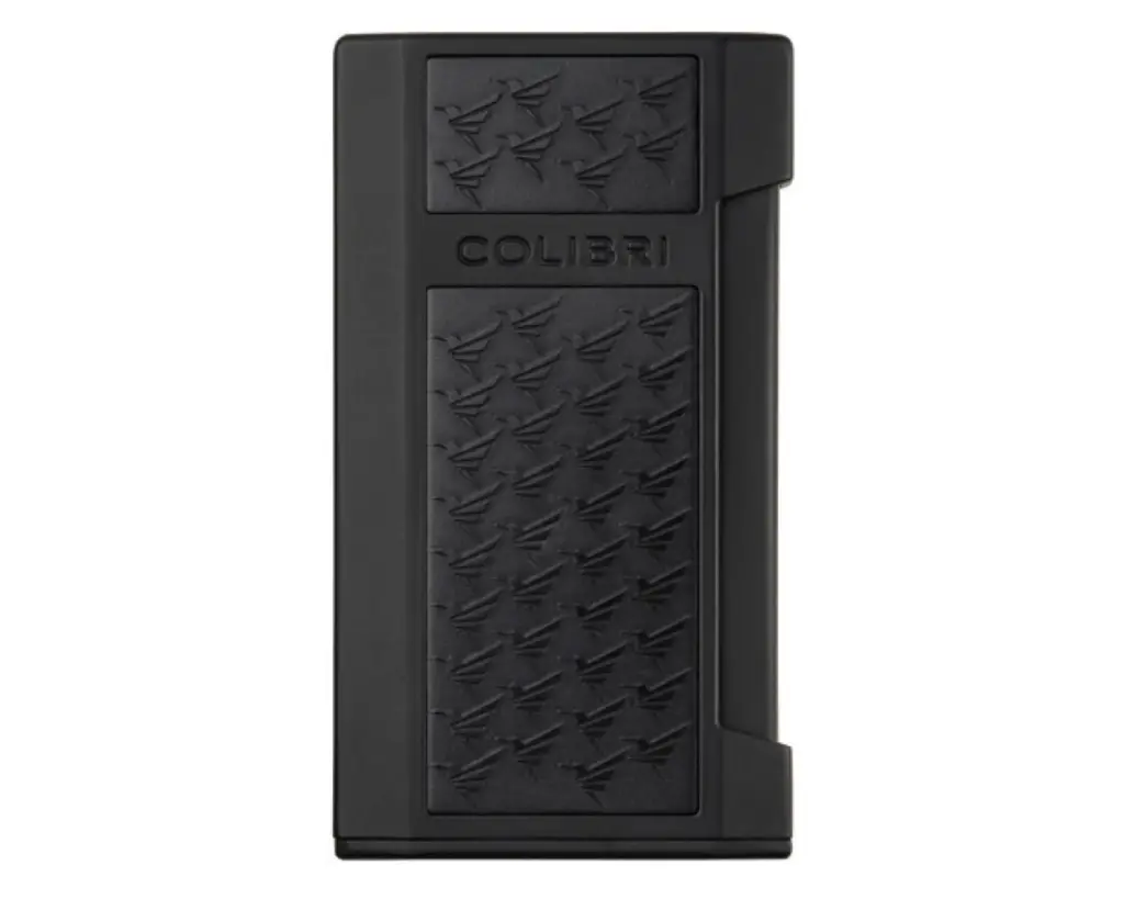Briquet Colibri Mosaic Flat Flame Noir