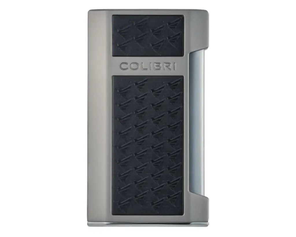Briquet Colibri Mosaic Flat Flame Gun/Noir