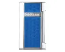 Aansteker Colibri Mosaic Flat Flame Chrome/Blauw