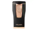 Aansteker Colibri Monaco Triple Jet Carbon Zwart/Roos