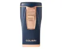 Aansteker Colibri Monaco Triple Jet Carbon Navy Blauw