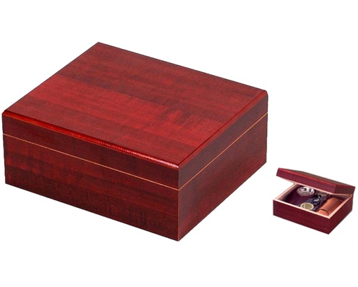 [13051] Humidor Set Vb Cherry Matt 26X22X11