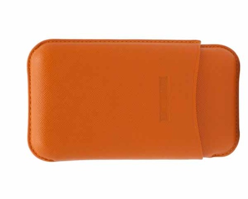 [14295] Cigar Pouch M.Wess 591 Dante Orange 3 Robusto