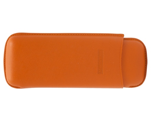 [14298] Cigar Pouch M.Wess 571 Dante Orange 2 Gigantes