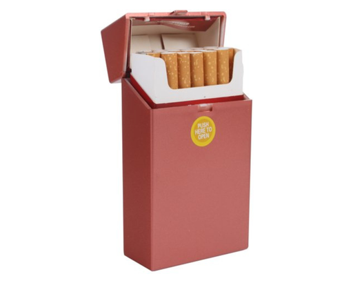 [38012] Cigarette Case Click Boxx 20sks Metallic