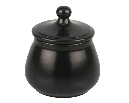[522004] Pot à Tabac Céramique Noir