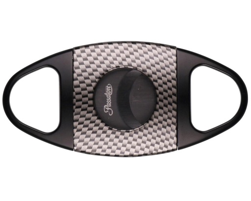 [591674] Cigar Cutter Passatore Carbon Black/Gun