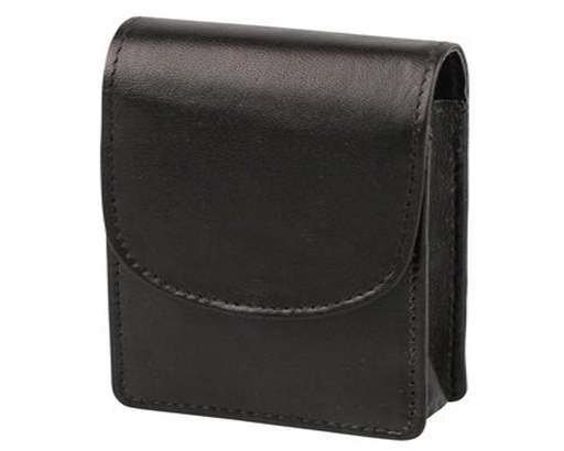 [616102] Cigarette Pouch Leather Black XL