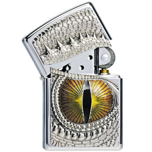 [2002539] Lighter Zippo Dragon Eye Emblem