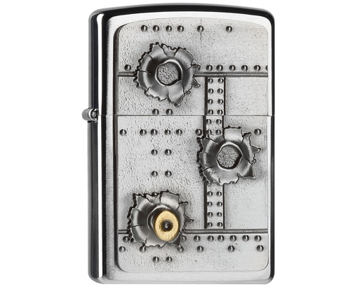 [2004519] Ligther Zippo Bullet Holes 3D