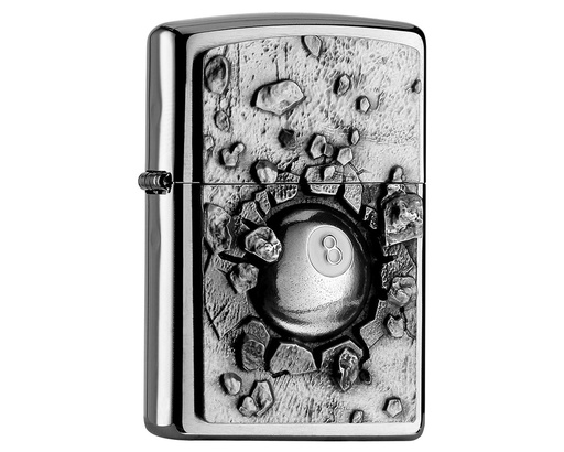 [2004738] Ligther Zippo Eight Ball