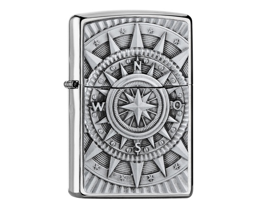 [2005350] Lighter Zippo Compass Emblem