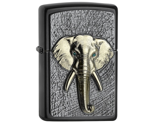 [2006551] Lighter Zippo Elephant Emblem