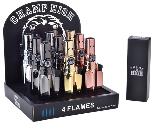 [40407011] Briquet Champ High Serious Stuff 4 Blueflame