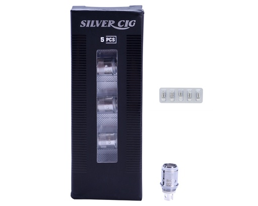 [40678643] Silver Cig Coil pour E-One 280 (5Pcs)