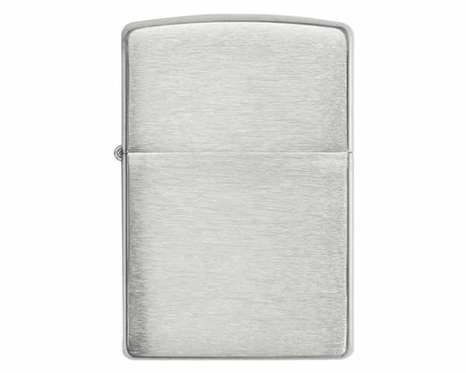 [60000337] Briquet Zippo Brushed Sterling Silver