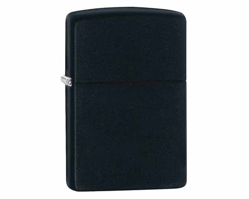 [60001195] Briquet Zippo Black Matte