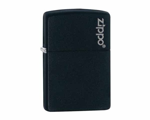 [60001203] Ligther Zippo Black Matte with Zippo Logo