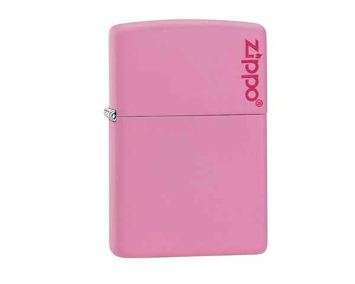 [60001206] Briquet Zippo Pink Matte with Zippo Logo