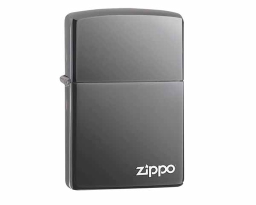 [60001213] Briquet Zippo Black Ice with Zippo Logo