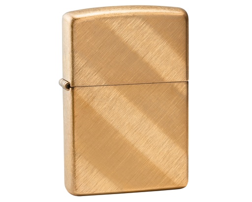 [60004315] Lighter Zippo Diagonal Weave Brass