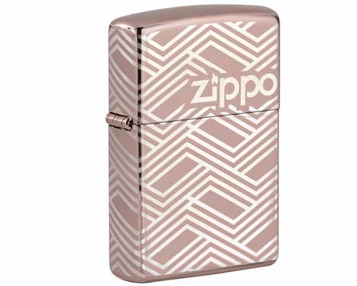 [60005281] Lighter Zippo Abstract Laser Design with Zippo Logo