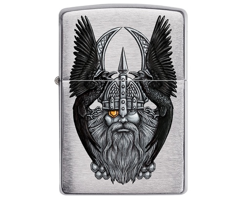 [60005643] Briquet Zippo Odin with Raven
