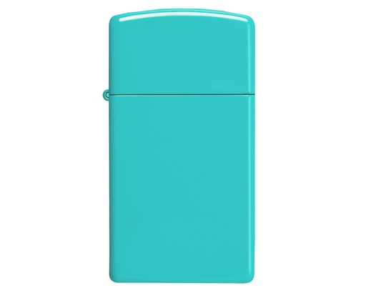 [60005900] Aansteker Zippo Flat Turquoise Slim