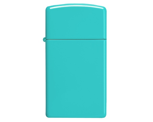 [60005900] Lighter Zippo Flat Turquoise Slim