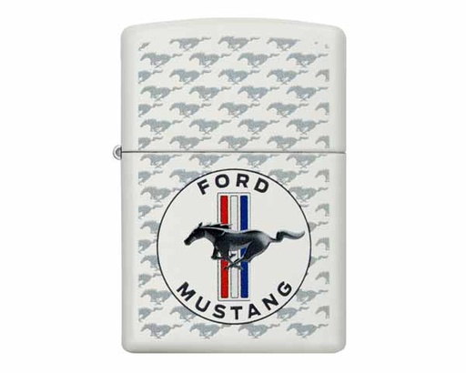 [60006124] Briquet Zippo Ford Mustang Horse & Bars Device