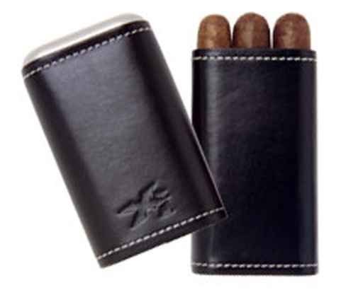 [243BK] Etui Cigare Xikar Envoy Triple Cigar Noir