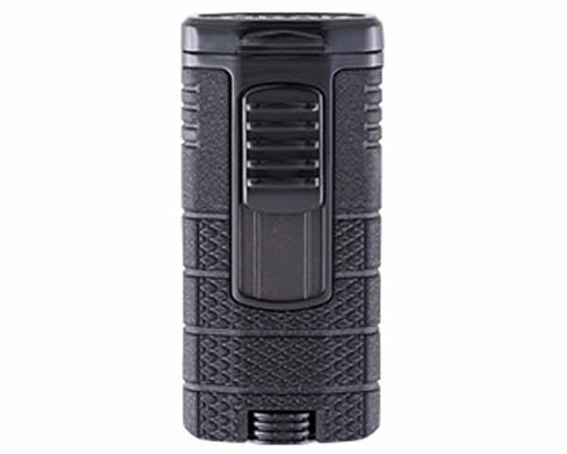 [553BK2] Briquet Xikar Tactical Triple Noir/Noir