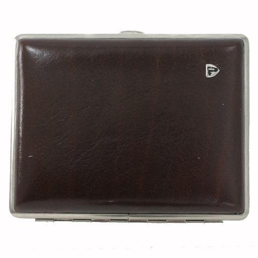 [830NLT09] Cigar Pouch VH 830 Cigarillo Leather Chrome Brown