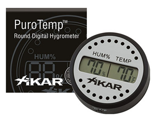 [832XI] Hygromètre Xikar Digitale Rond