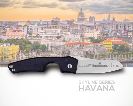 [CC0271001] LFL Cigar Knive Le Petit Skyline Havana