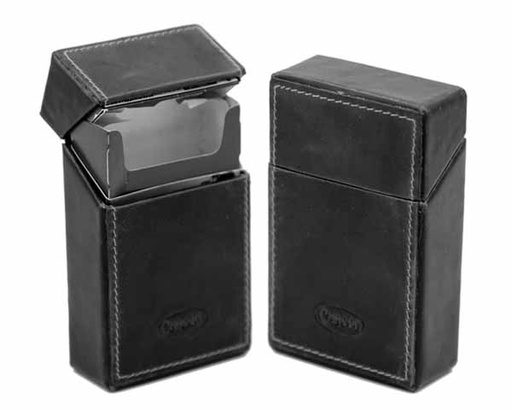 [CC060N] Cigarette Pouch Pack Retro Black 20ks