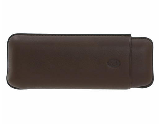 [CF21525M] Etui Cigare Lecerf Gordo/2 Marron R60 160