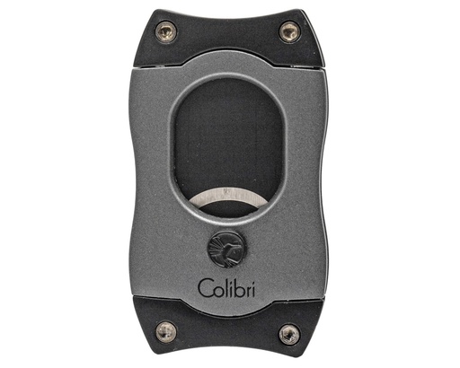 [CU500T11] Sigarenknipper Colibri S-Cut Charcoal/Zwart