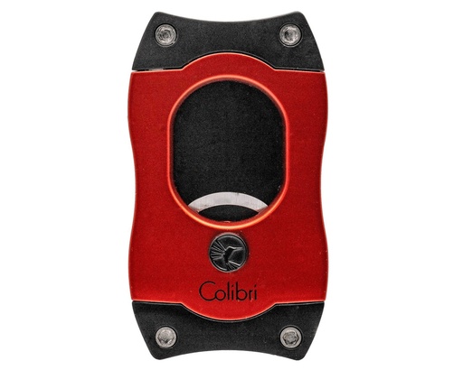 [CU500T12] Cigar Cutter Colibri S-Cut Red/Black
