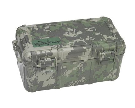 [HUMCC15FC] Cigar Caddy Travel Humidor Forest Camo 15 Cigars