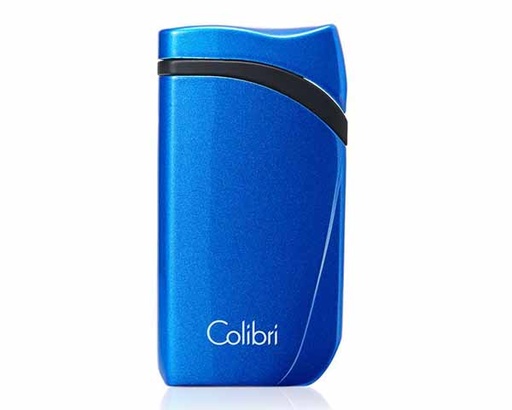 [LI310T13] Lighter Colibri Falcon Single Jet Metalic Blue