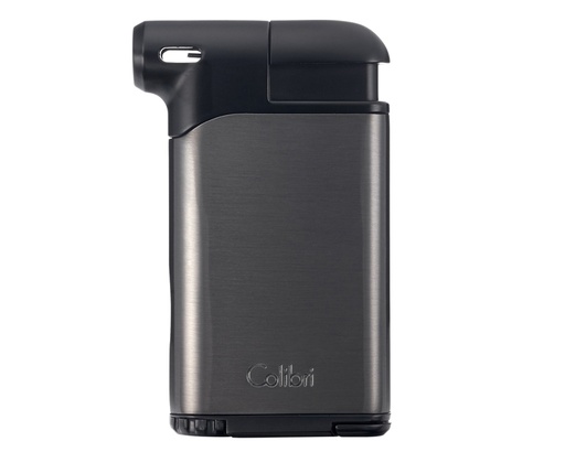 [LI400C8] Briquet Colibri Pipe Pacific Soft Flame Gunmetal/Noir