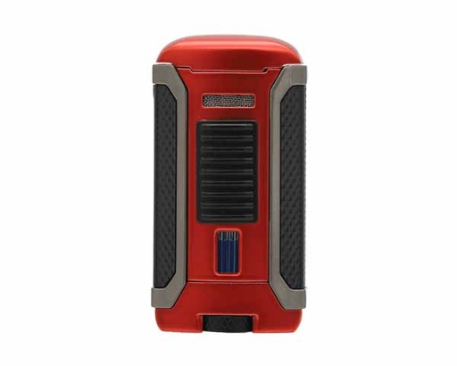 [LI410T12] Briquet Colibri Apex Single Jet Rouge Mat
