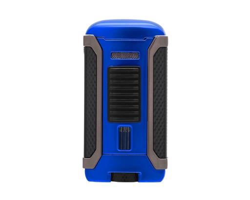 [LI410T13] Briquet Colibri Apex Single Jet Bleu Mat