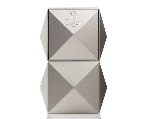 [LI710T2] Briquet de Table Colibri Quasar Triple Jet Argent